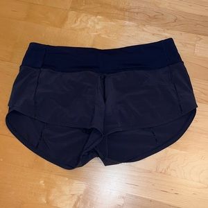Lululemon navy blue athletic shorts